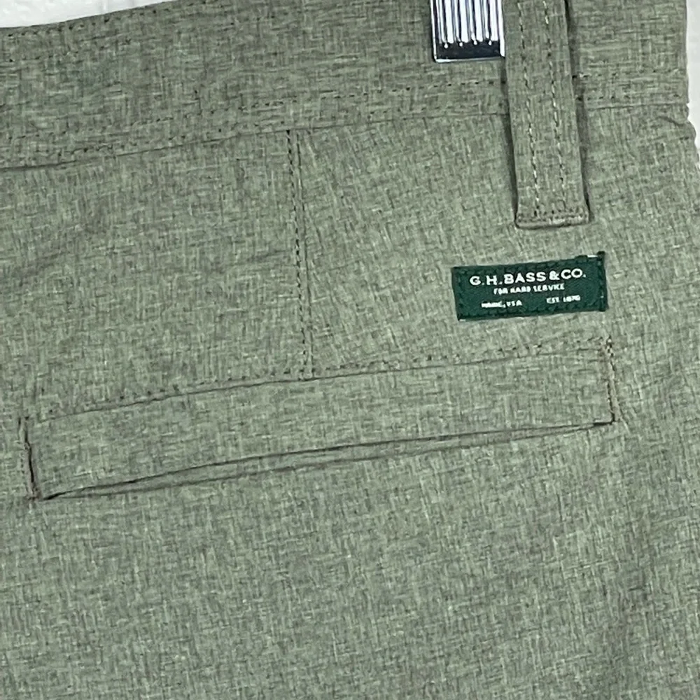 G.H. Bass & Co. Activewear Shorts Size 30x10 Mens Poly Blend Hiking/Fishing